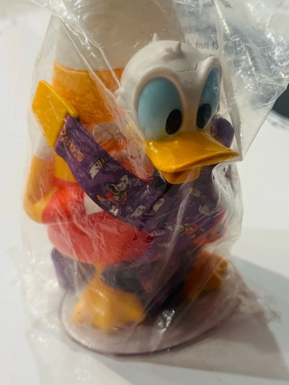 Yellow Pumpkin Trick-or-Treat Duck Kids Costume Accessory